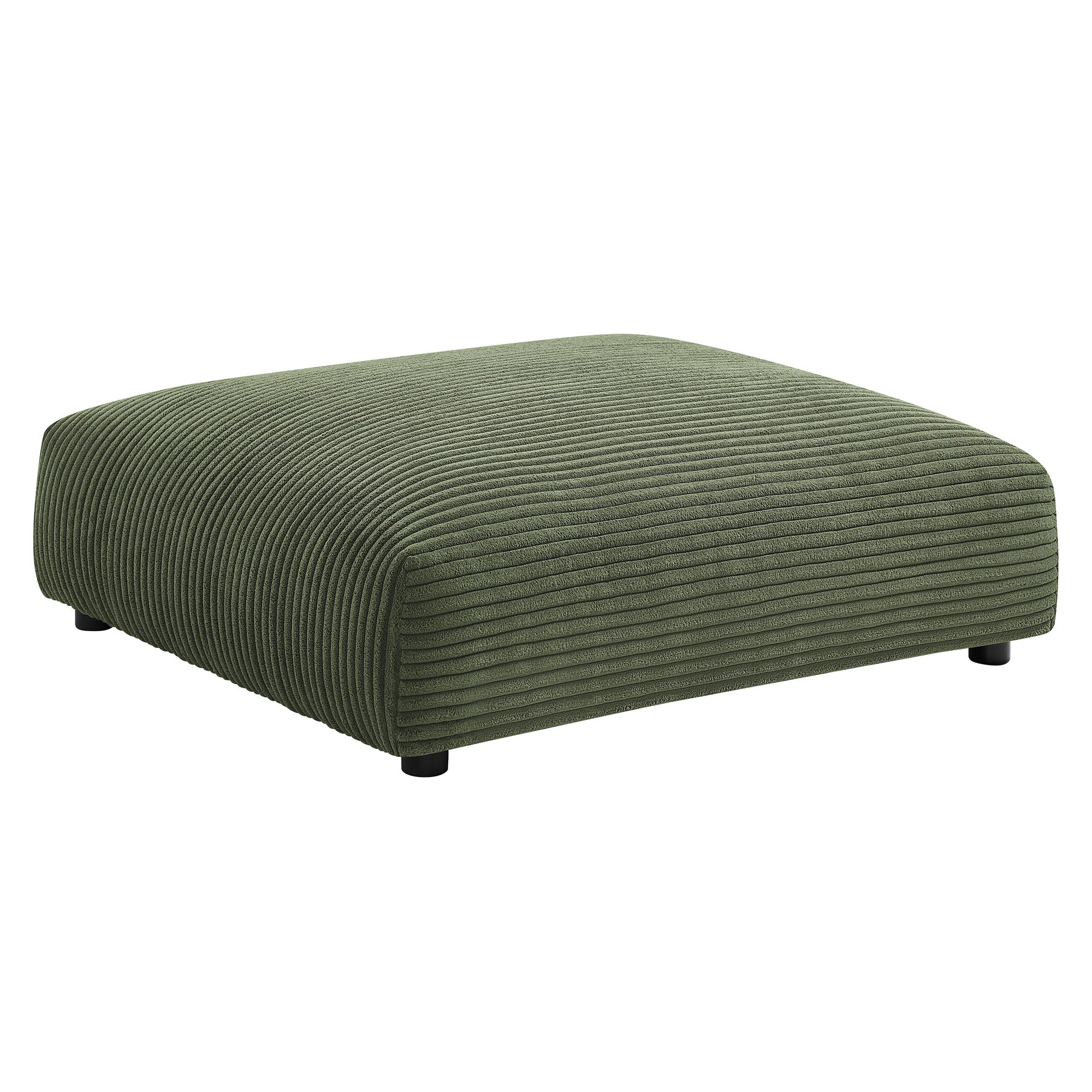 Solace 4-Piece Modular Corduroy Upholstered Sectional Sofa by Modway - Image 6