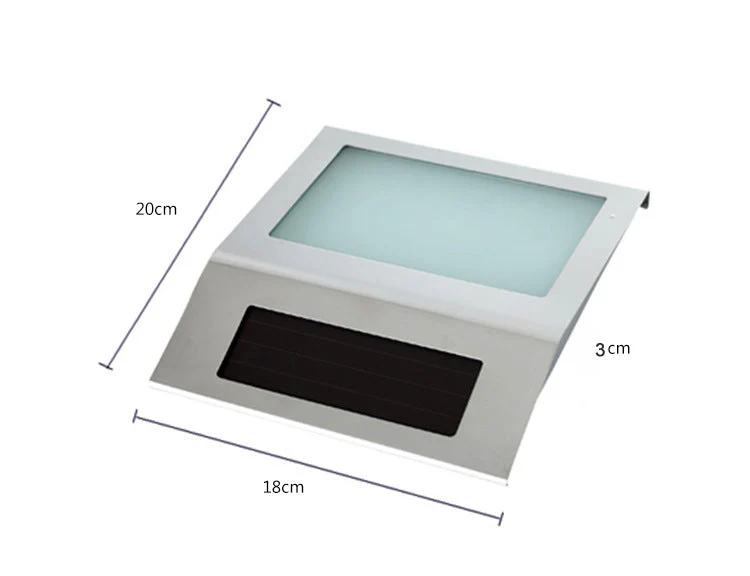 Solar LED Address Sign – Stainless Steel House Number Light with White LEDs, Waterproof, Customizable Numbers & Letters, Auto On/Off, 7.86 x 7.07 Inches - Image 6