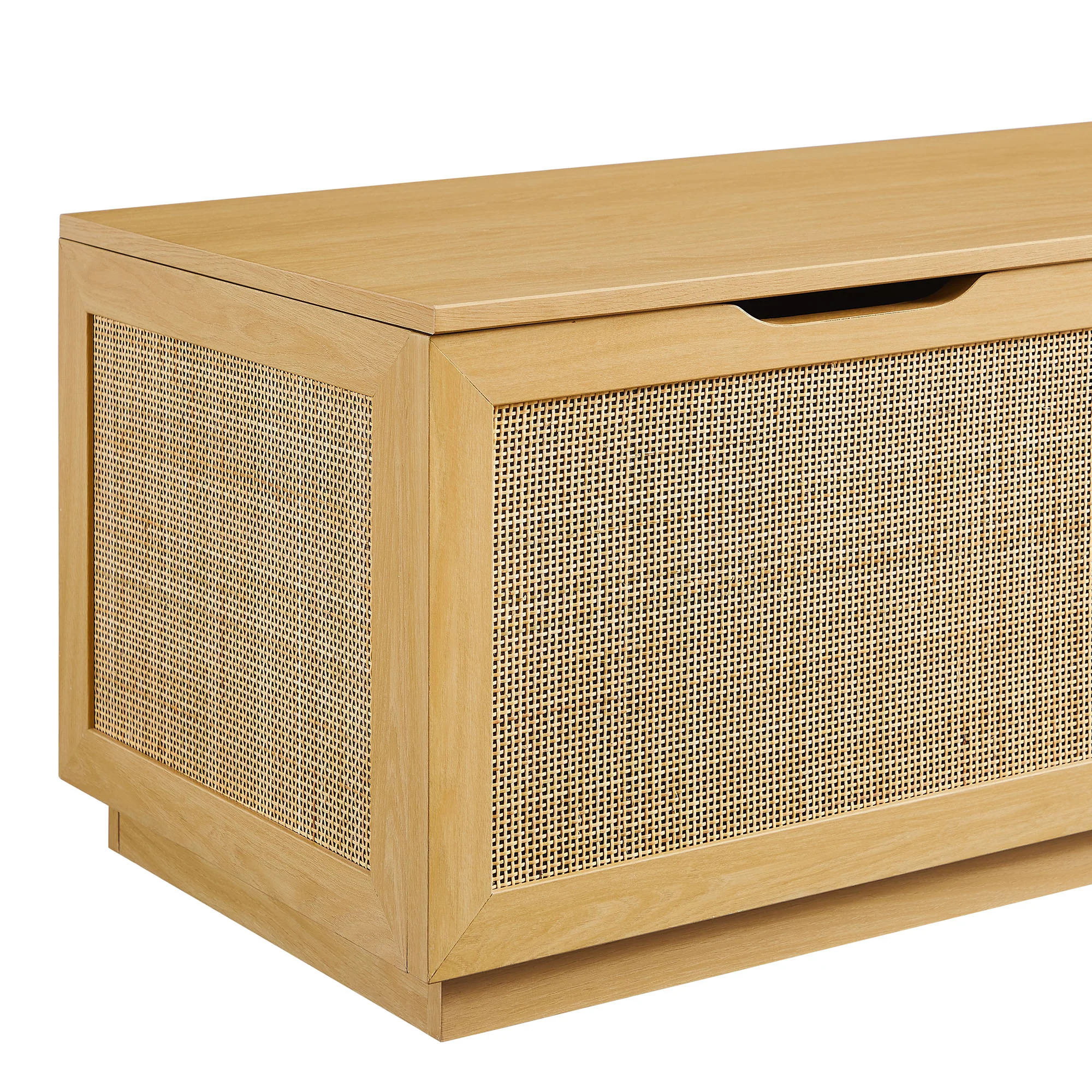 Soma 47" Rattan Storage Bench by Modway - Image 7