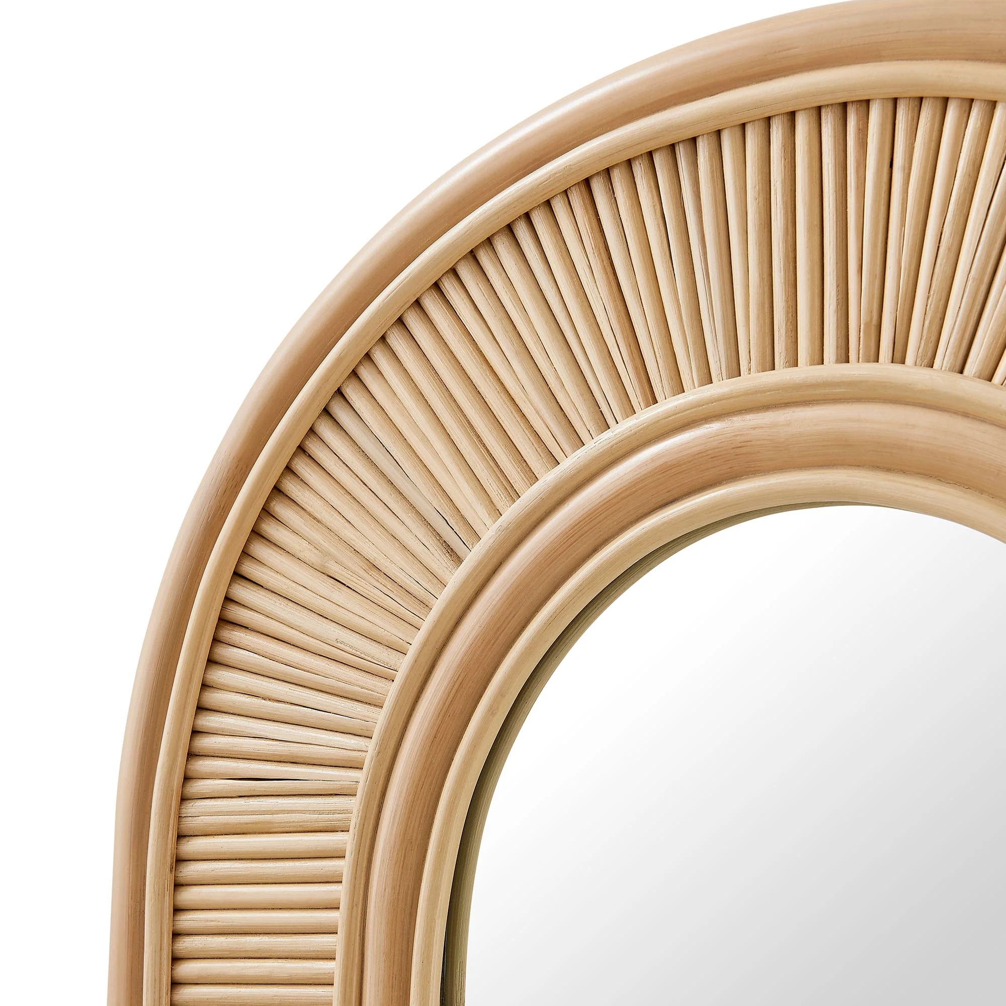 Sovana Oval Rattan Wall Mirror by Modway - Image 6
