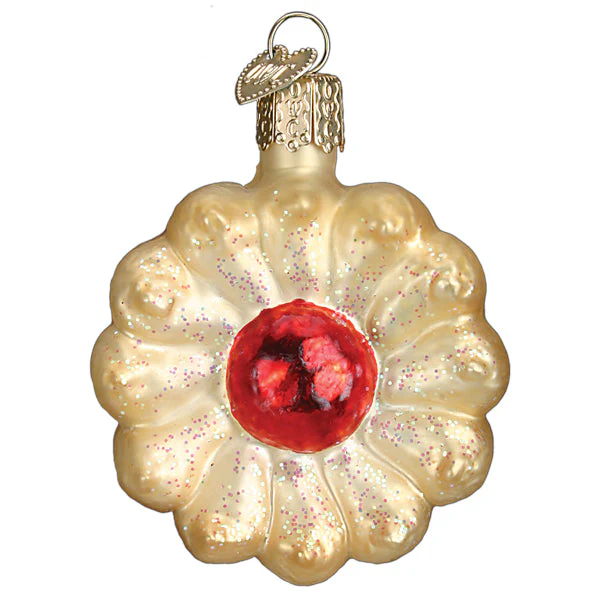 Spritz Cookie Ornament Glass Holiday Decoration - Image 3
