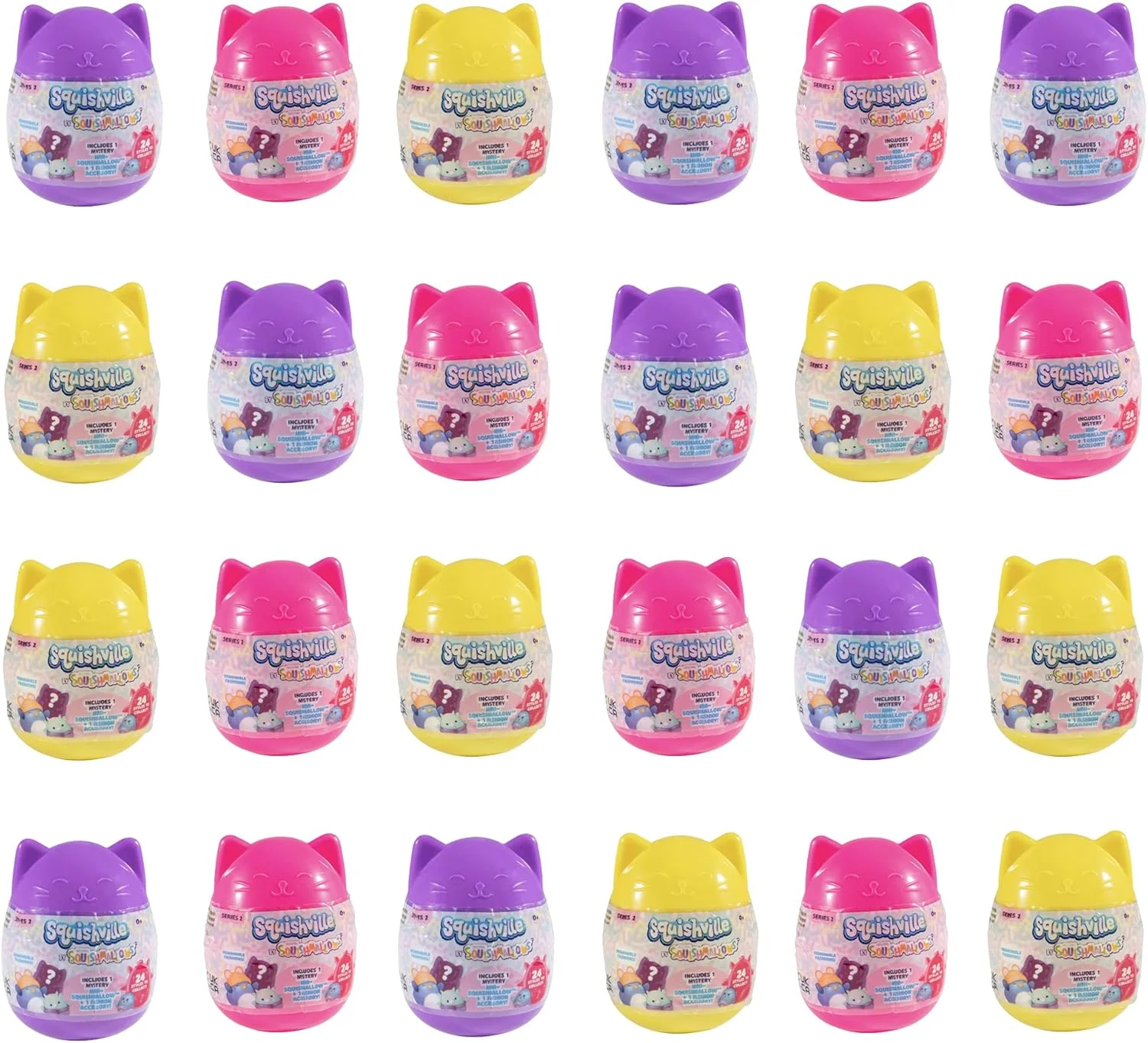Squishmallows Squishville Mystery Mini Series 2 Plush Assortment Blind Package – (Mystery Egg) - Image 3