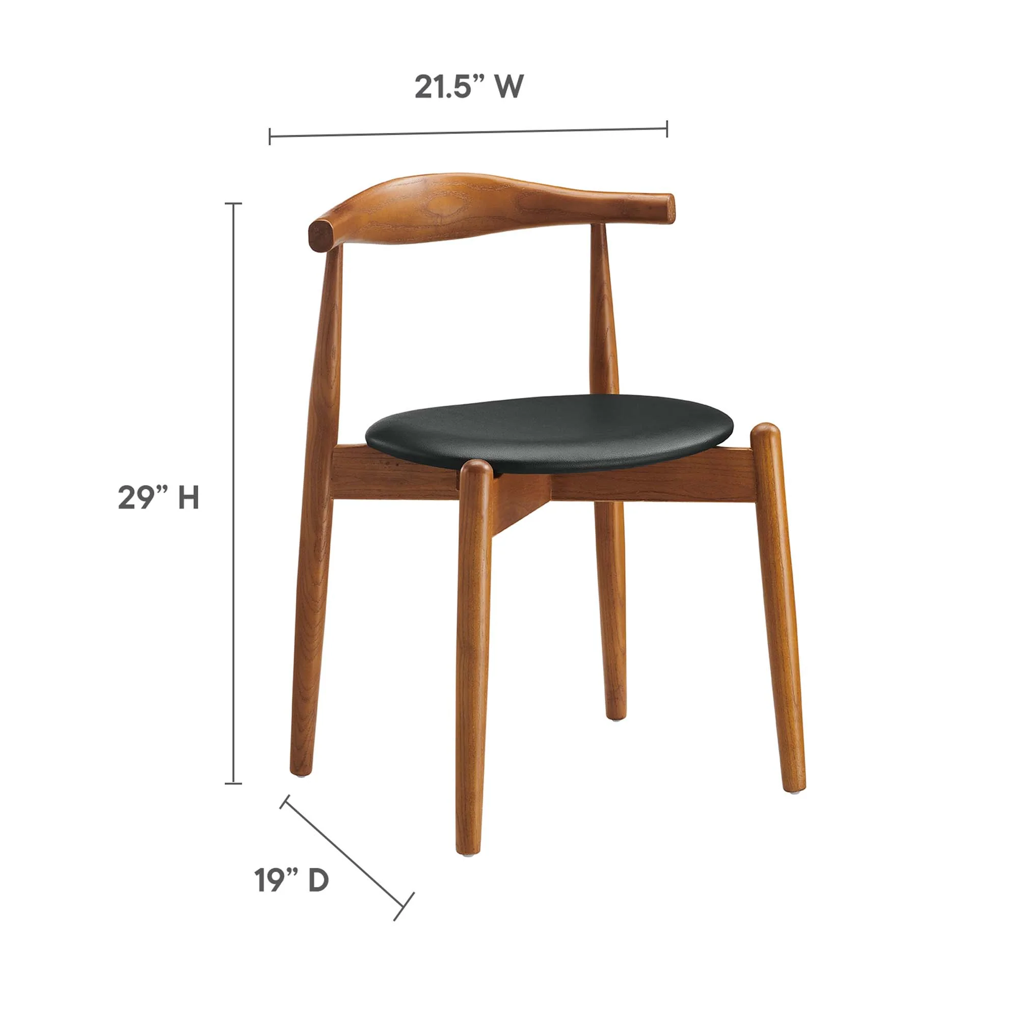Stalwart Dining Side Chair by Modway - Image 3
