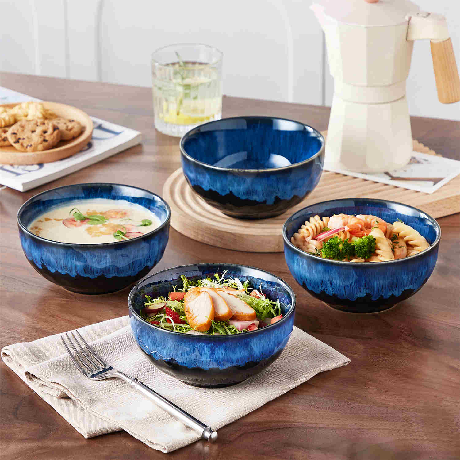 Starry Petite Cereal Bowls Set of 4 - Image 2