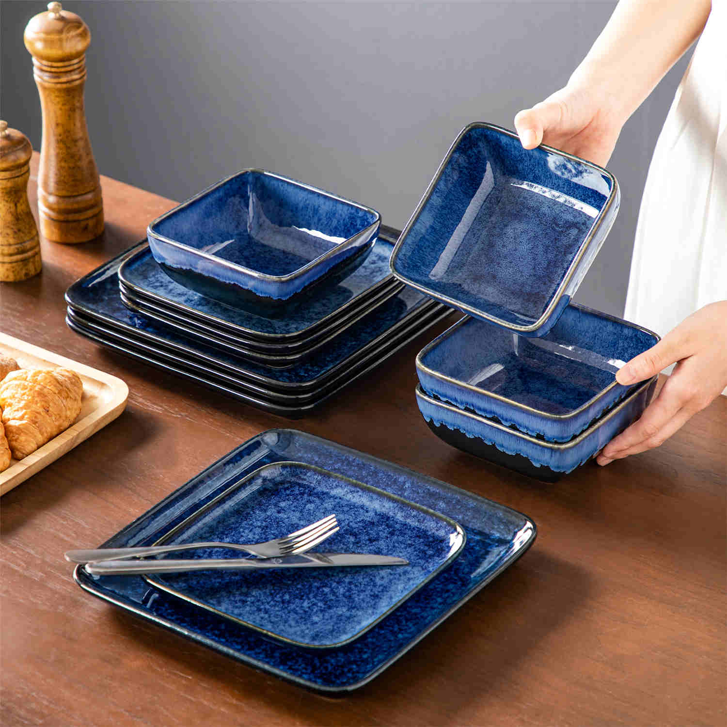 Stern 12 Piece Dinnerware Set - Image 2