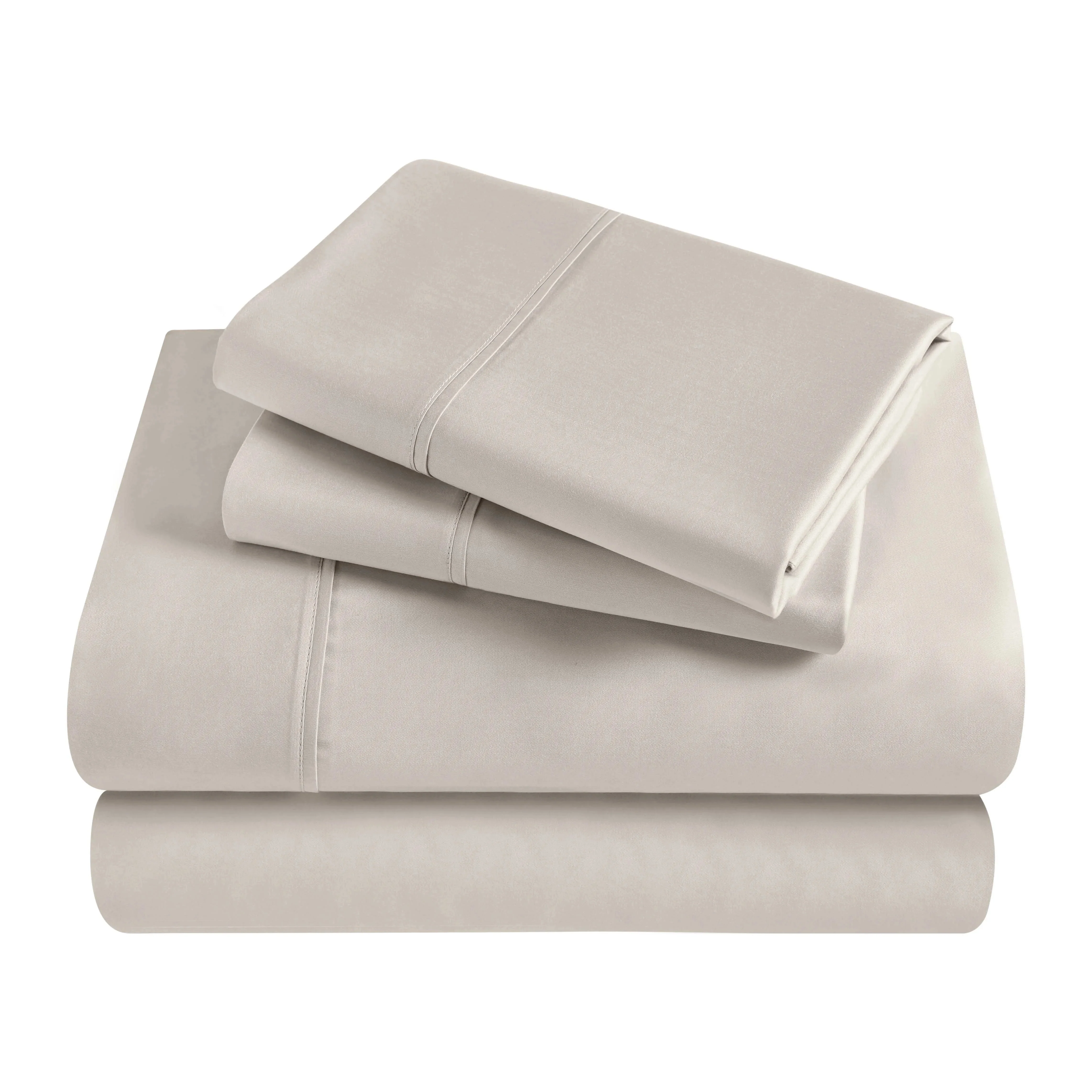 300 Thread Count Egyptian Cotton Sateen Bed Sheet Set - Image 31
