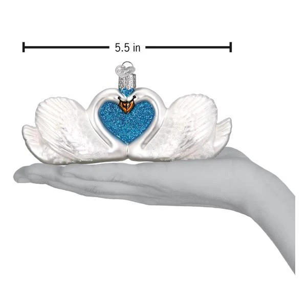 Swans In Love Ornament - Image 5