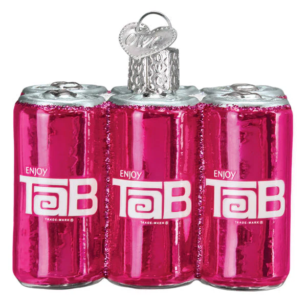 Tab Six Pack Christmas Ornament - Image 3