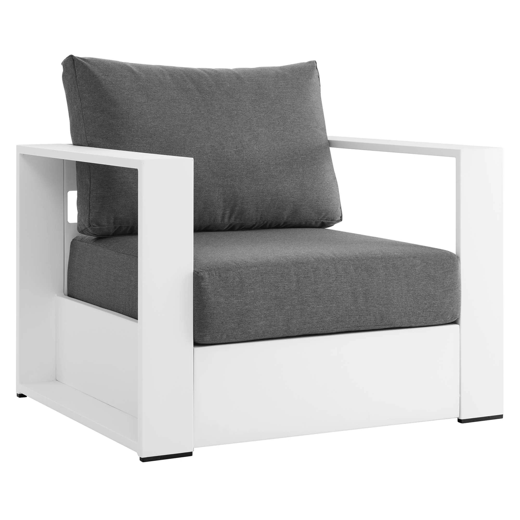 Tahoe Outdoor Patio Powder-Coated Aluminum Armchair by Modway - Image 40
