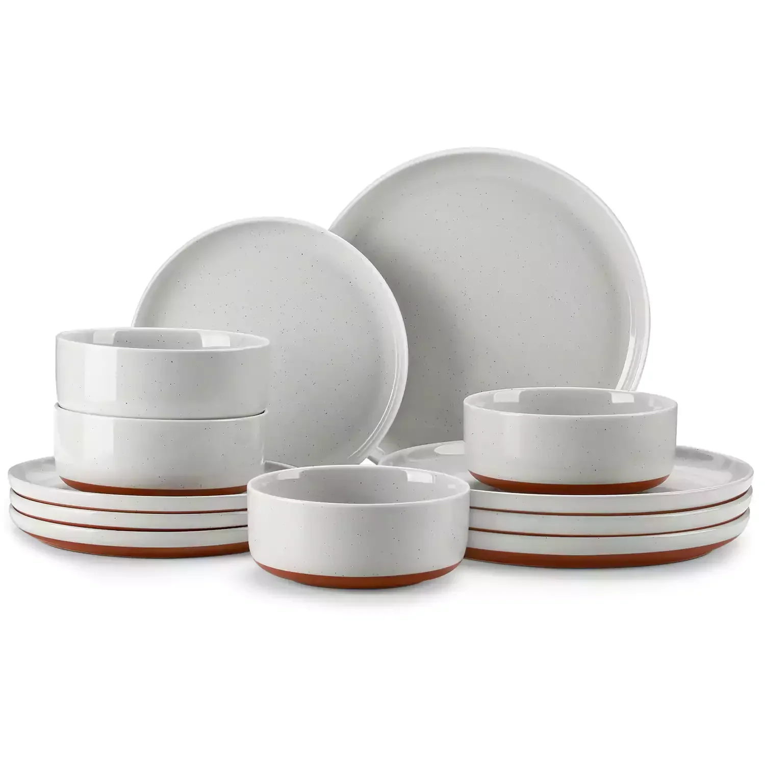 Tara Multicolor 12-Piece Stoneware Dinnerware Set - Image 12