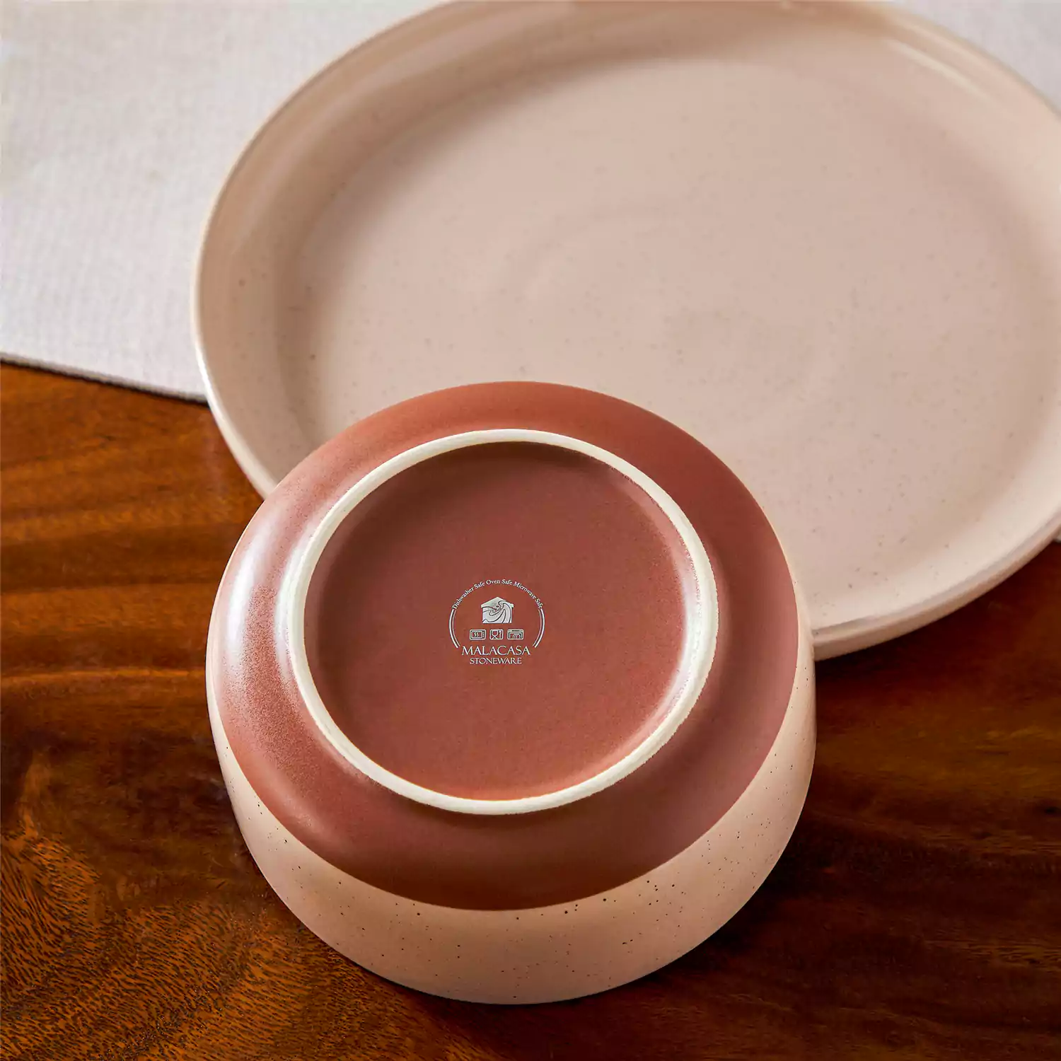 Tara Multicolor 24 Piece Dinnerware Set for 8 - Image 17