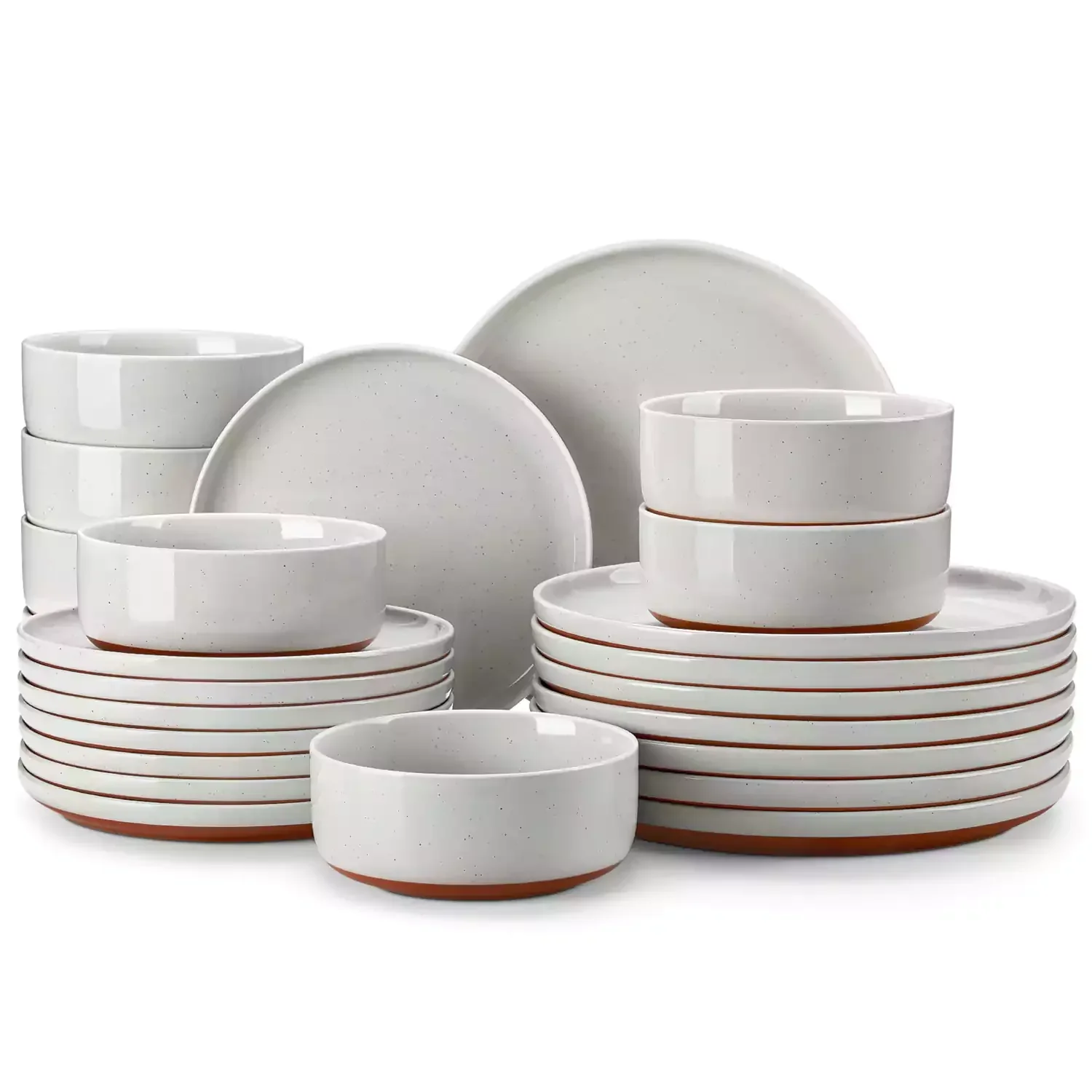 Tara Pink 24 Piece Dinnerware Set for 8 - Image 15