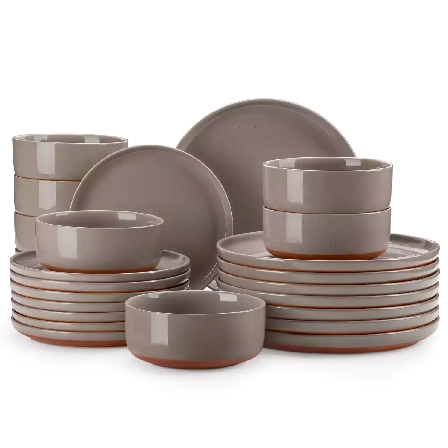 Tara Pink 24 Piece Dinnerware Set for 8 - Image 22