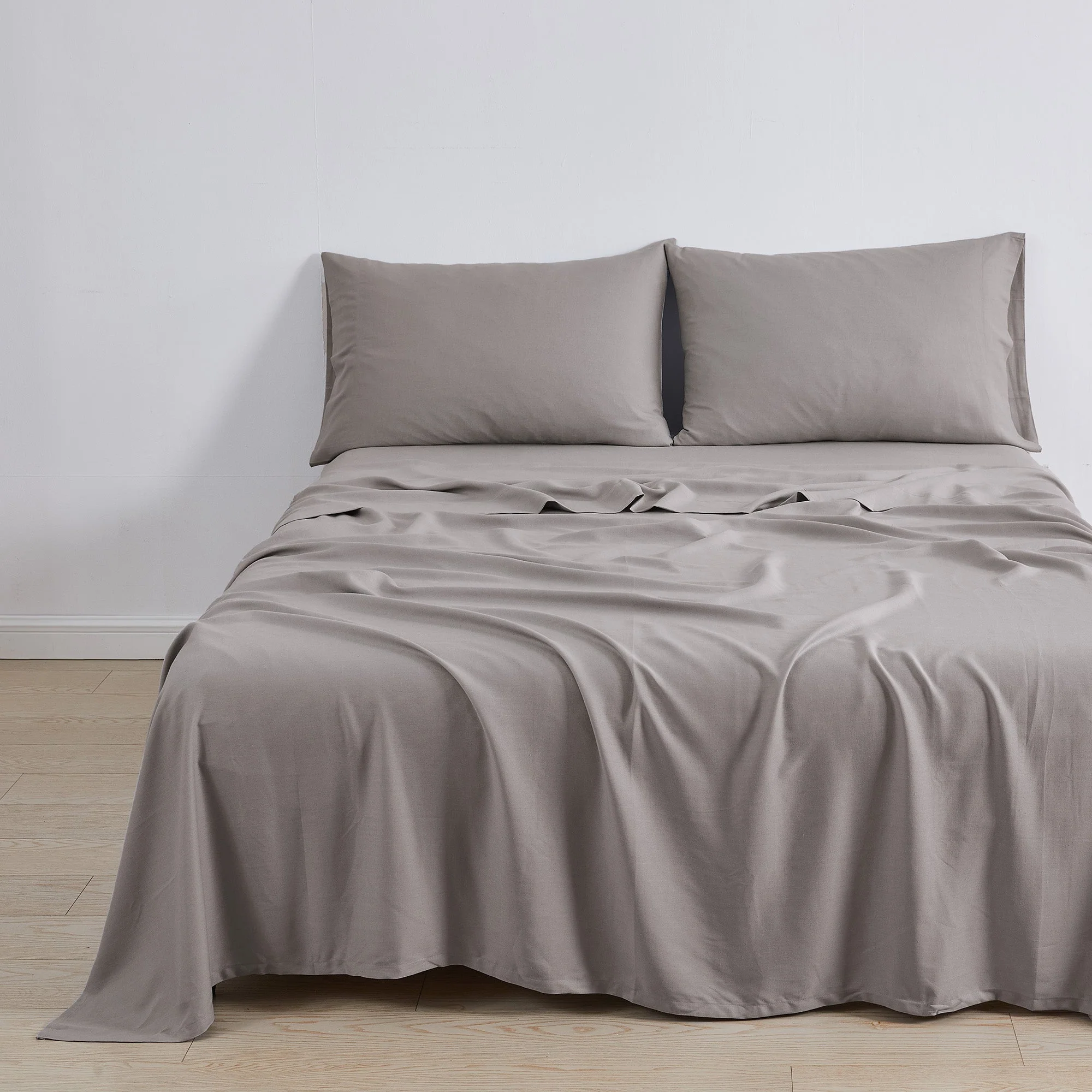 TENCEL™ Lyocell & Linen Blend Sheet Set - Magdalena Collection - Image 22