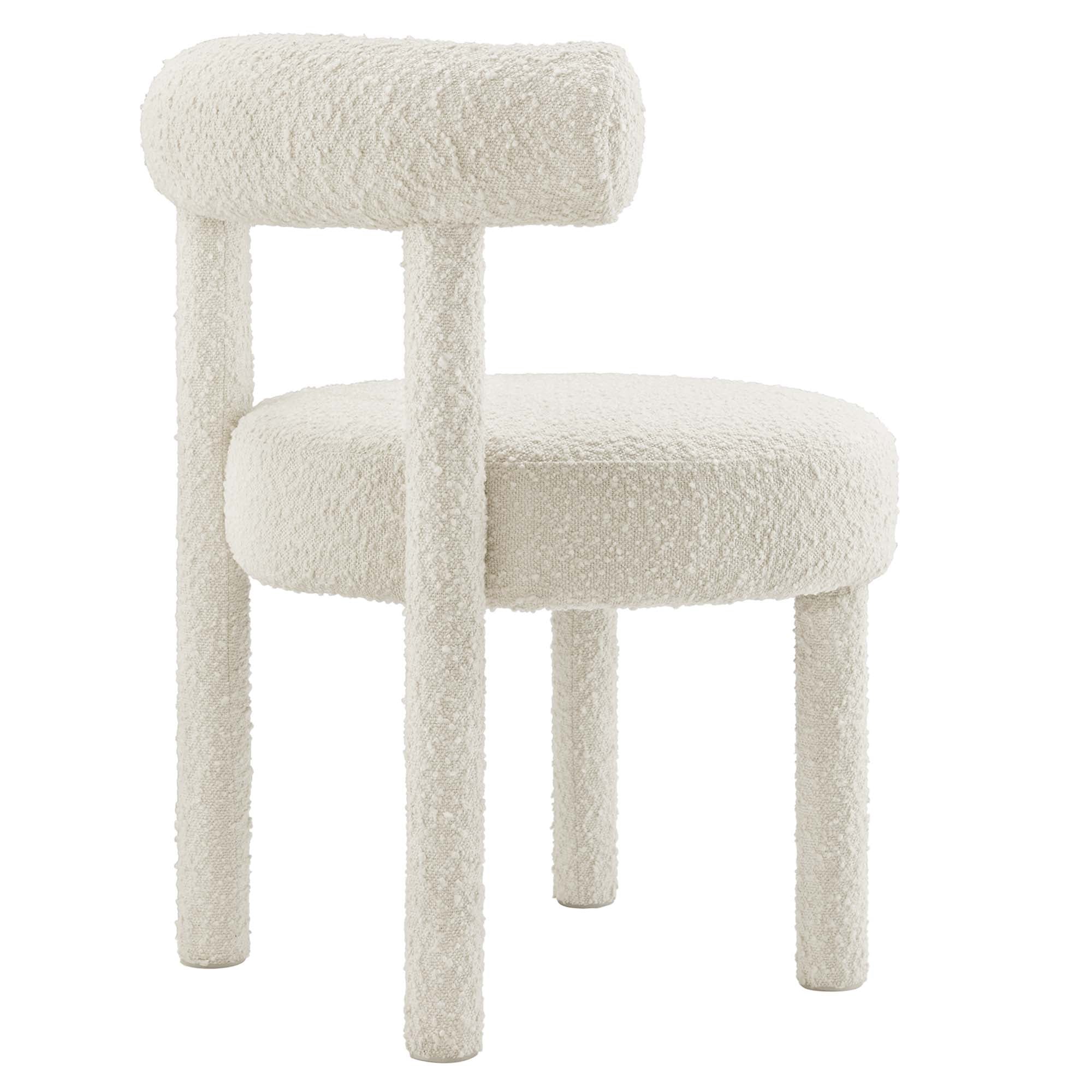 Toulouse Boucle Fabric Dining Chair by Modway - Image 5