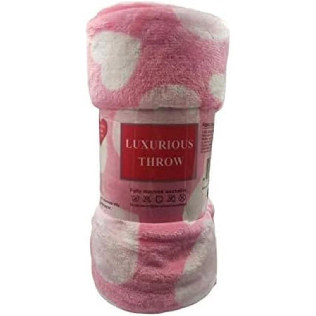 Ultra Plush Mothers Day Valentine's Day Heart-Themed Throw Blanket – Soft, Cozy, and Luxurious Fleece, 50" x 60" - Image 9
