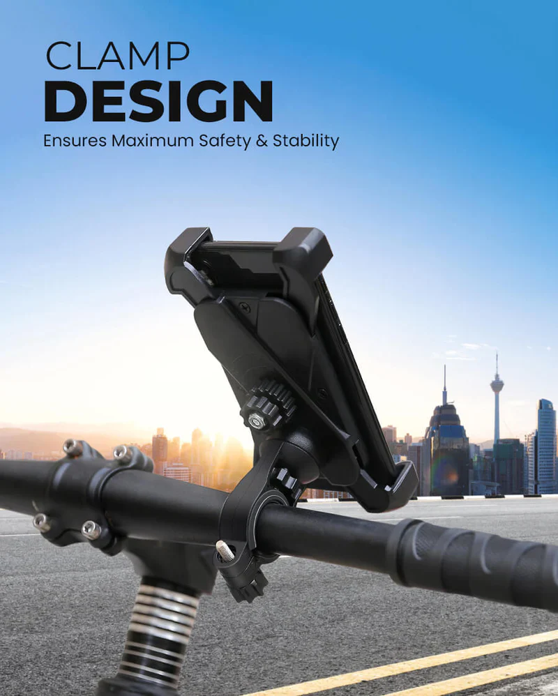 Universal Bike Mount Mobile Phone Holder: Keep Your Phone Secure on Every Ride - Image 5