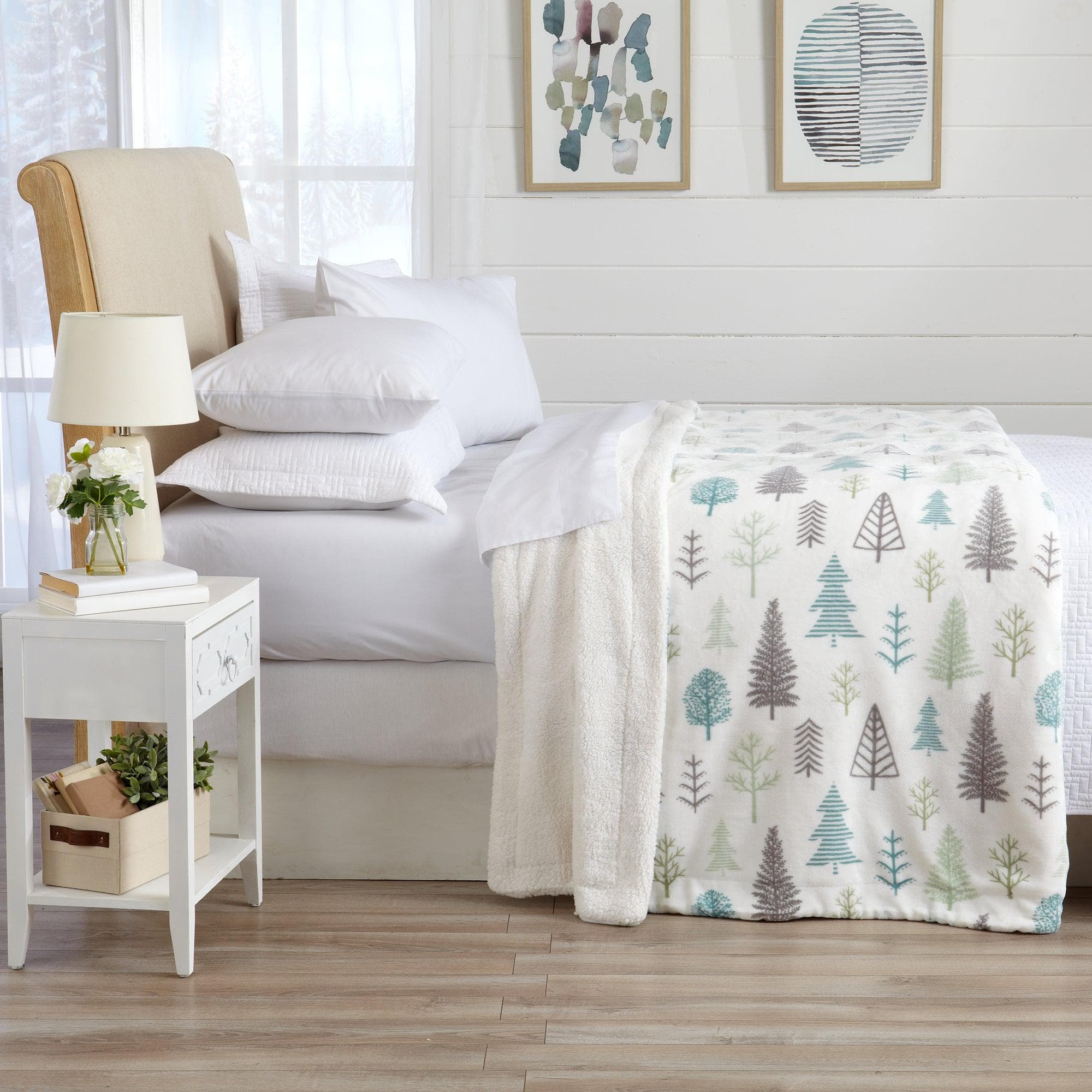Velvet Plush Sherpa Luxury Bed Blanket - Kinsley Collection - Image 31