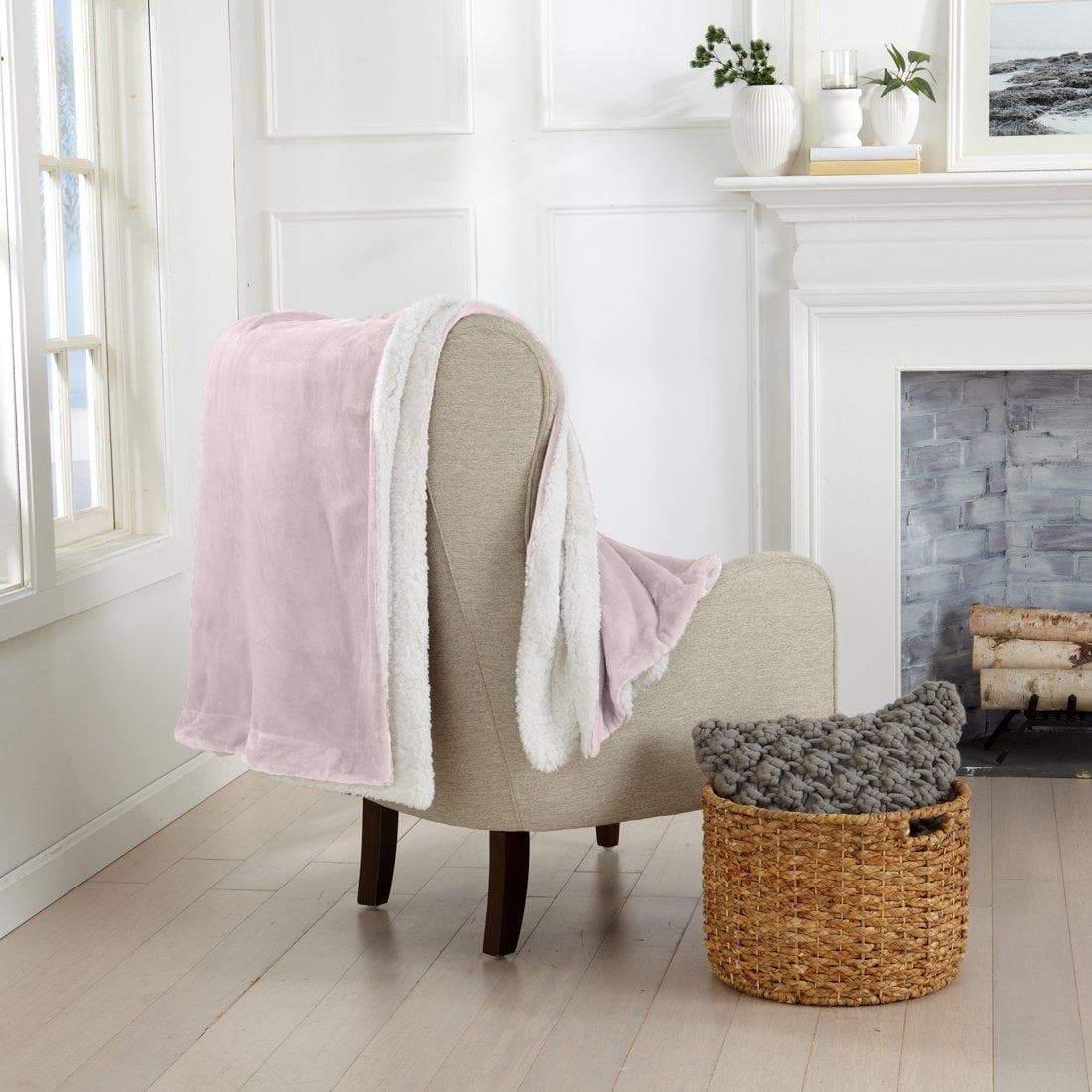 Velvet Plush Sherpa Luxury Bed Blanket - Kinsley Collection - Image 37