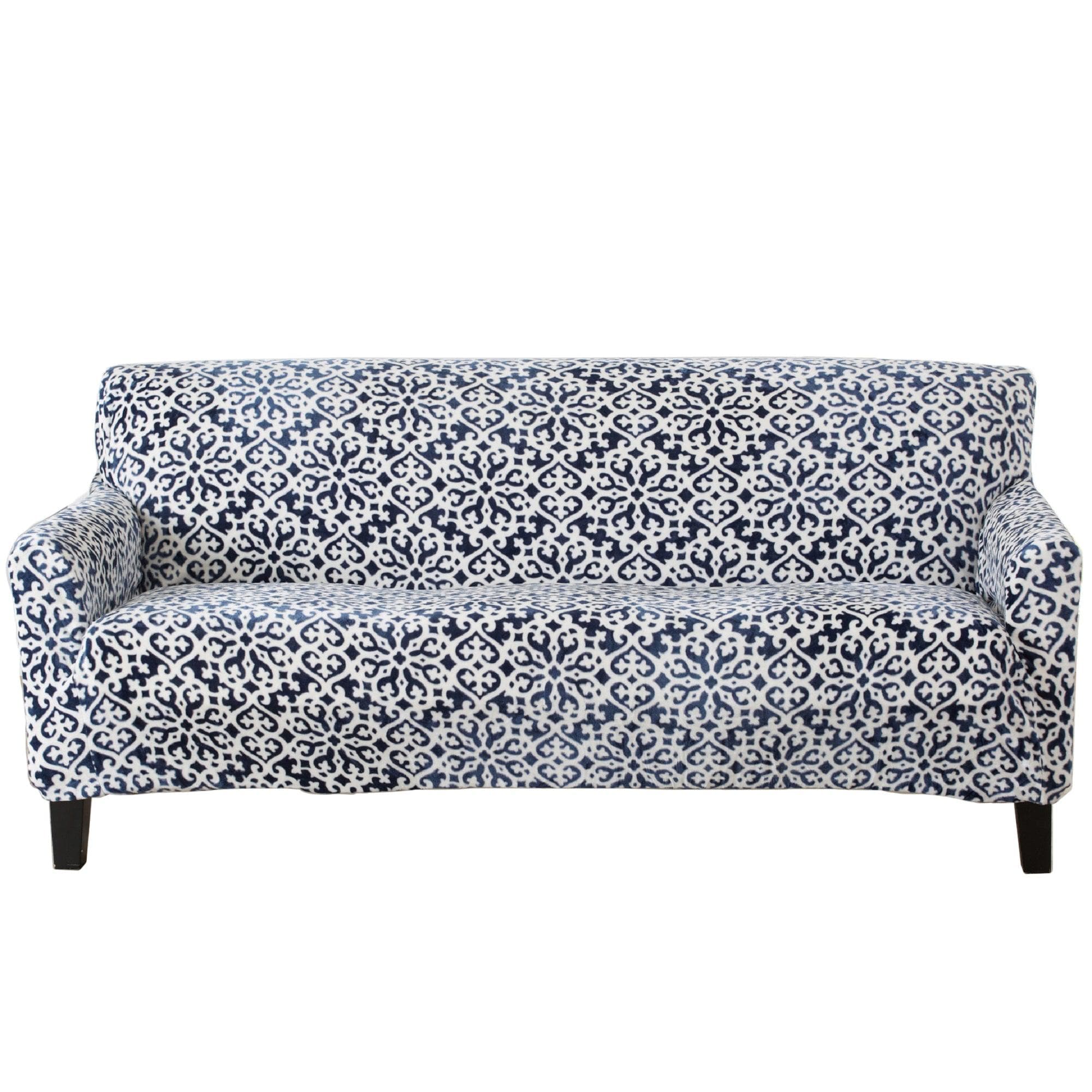 Velvet Stretch Slipcover - Gale Collection - Image 168