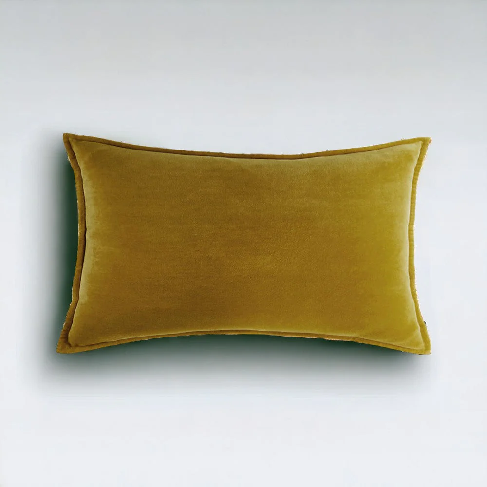 Velvet Throw Pillow pack of 1, size 12"x20, 18"x18", 20"x20" options, Blue, velvet, 12X20 – Fancy & Stacy - Image 37