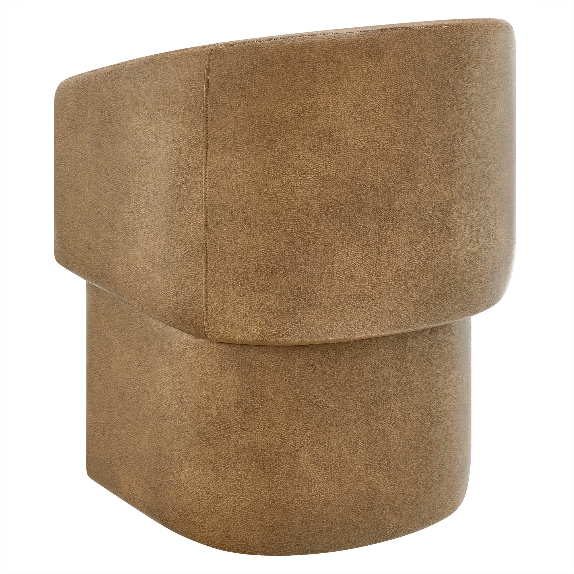 Verity Barrel Back Vegan Leather Dining Chair by Modway - Image 10