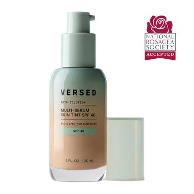 Versed Skin Solution Multi-Serum Skin Tint Foundation SPF 40 5N 1 fl oz - Imperfect Container - Image 2