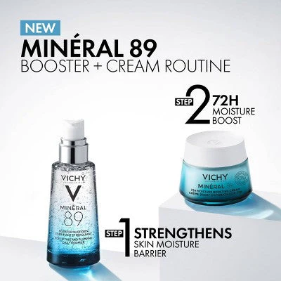 Vichy Mineral 89 Fragrance Free Face Cream - 1.69oz - Image 4