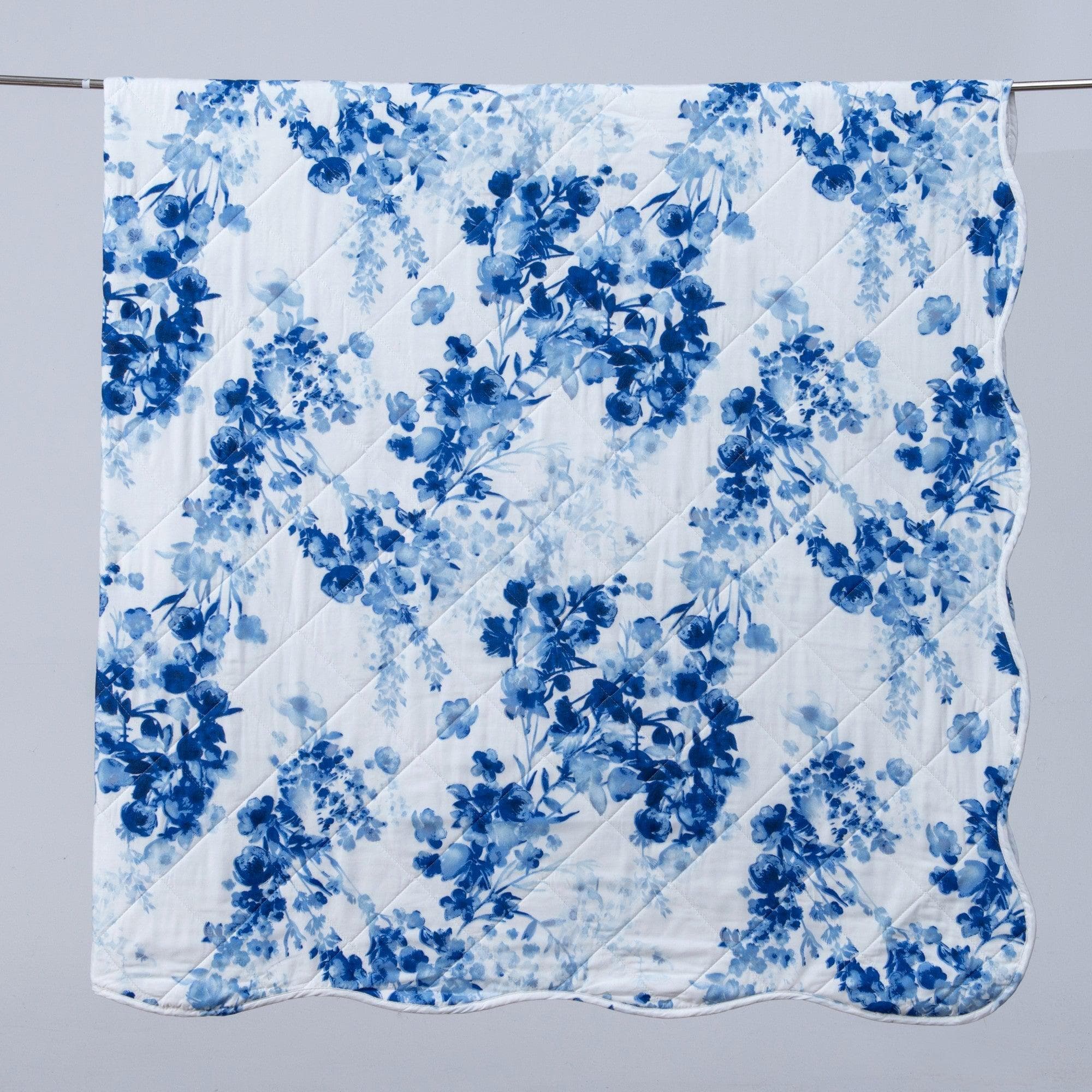 Watercolor Leaves 3 Piece Quilt Set - Jacqueline Collection - Image 3