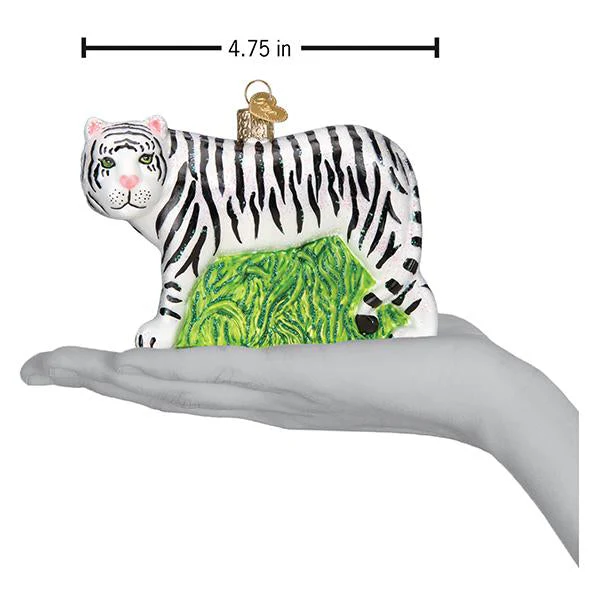 White Tiger Ornament - Image 6
